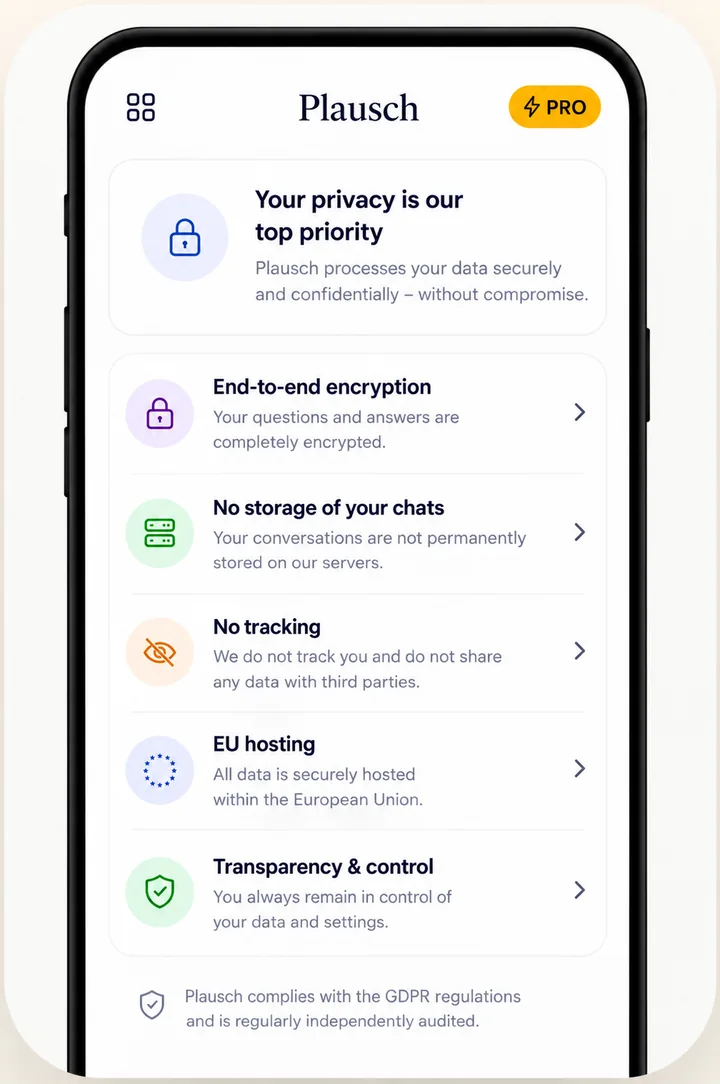 Chatamaran privacy and security screen